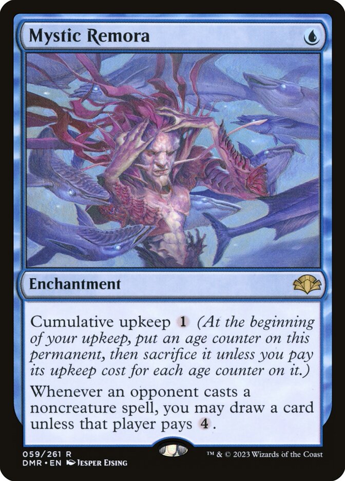 Mystic Remora - Dominaria Remastered #59 (Moderately Played)