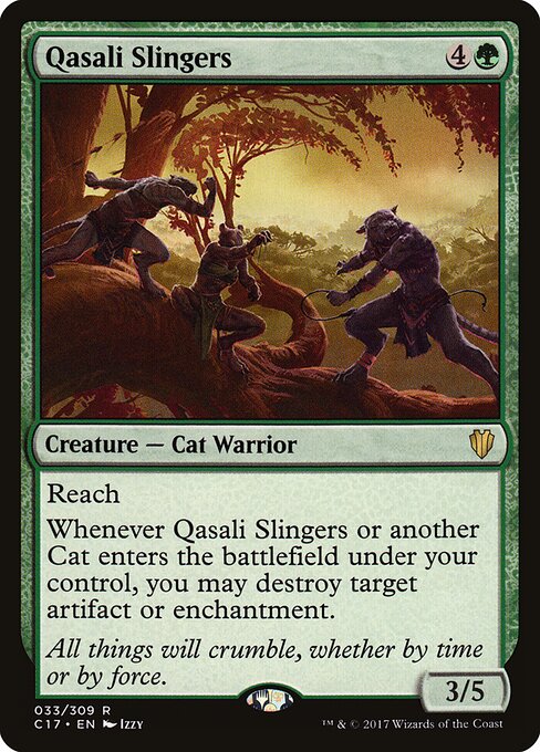 Qasali Slingers - Commander 2017 #33 (Near Mint)