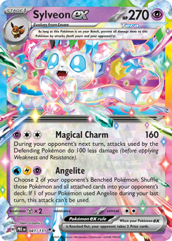 Sylveon ex Holofoil - Prismatic Evolutions #41 (Near Mint)