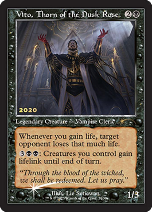 Vito, Thorn of the Dusk Rose - 30th Anniversary Promos #28 (Lightly Played Foil)