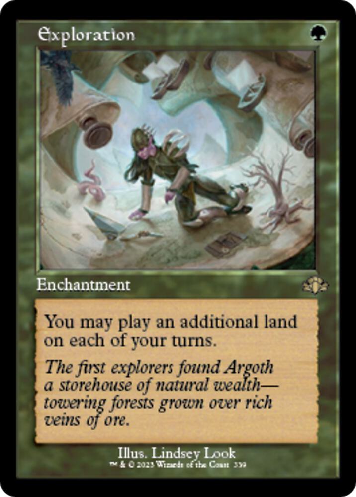 Exploration (Retro Frame) - Dominaria Remastered #339 (Lightly Played)
