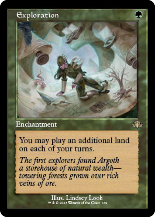 Exploration (Retro Frame) - Dominaria Remastered #339 (Lightly Played)