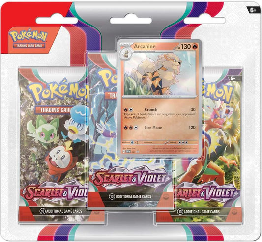 Pokémon Scarlet & Violet 3 Pack Blister