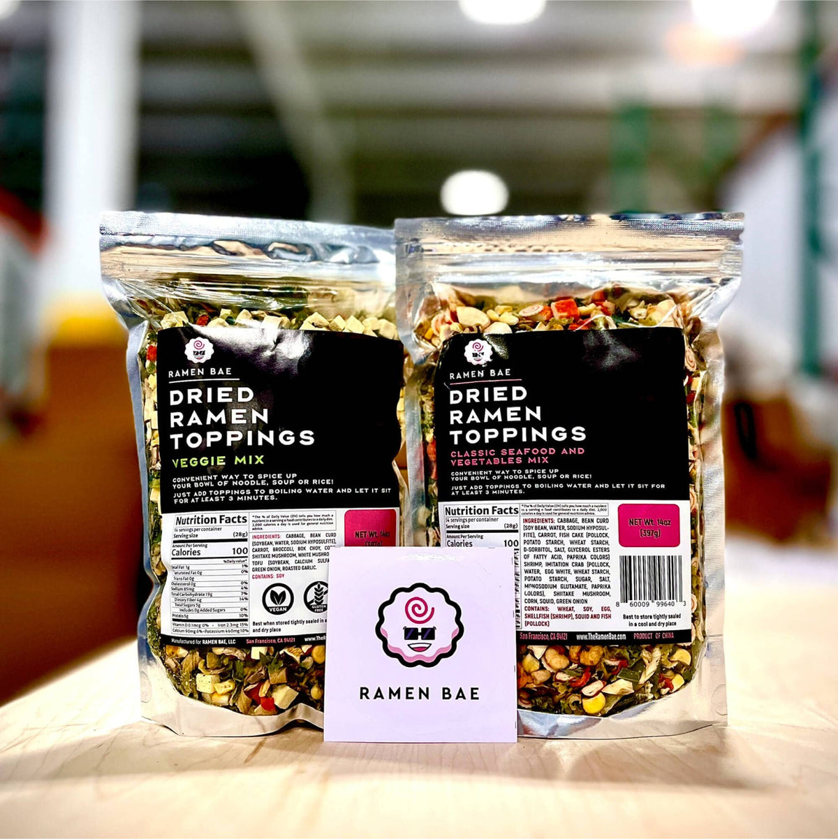 Veggie Dried Toppings Mix - 14 oz bag