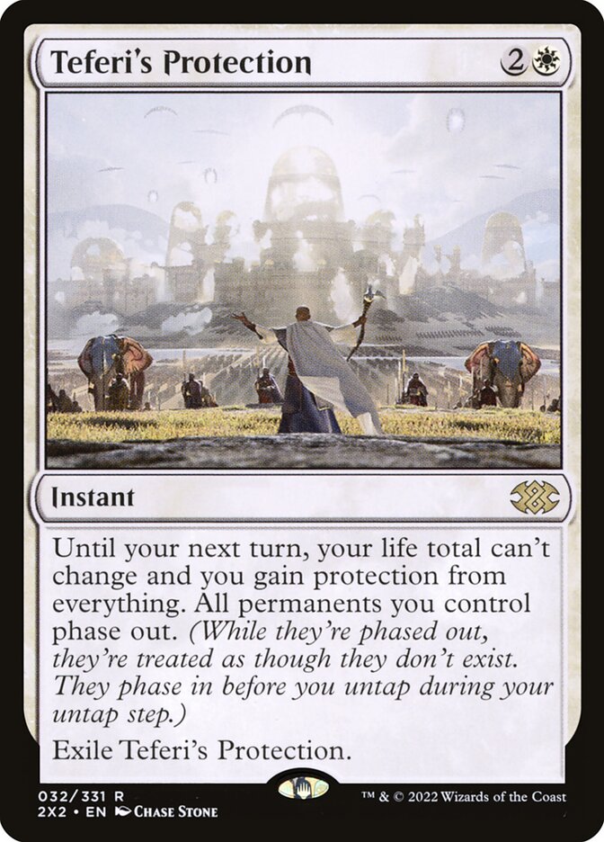 Teferi's Protection - Double Masters 2022 #32 (Lightly Played)