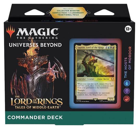 Magic: The Gathering Universes Beyond Lord of the Rings Commander Deck — Hosts of Mordor