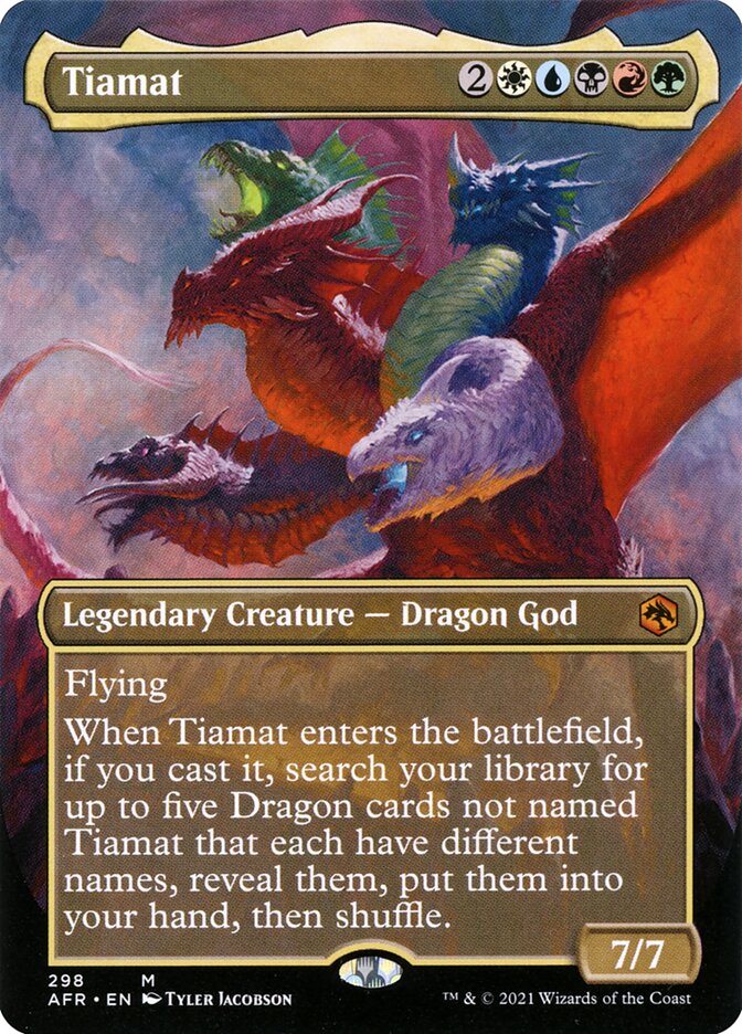 Tiamat - Adventures in the Forgotten Realms #298 (Lightly Played)