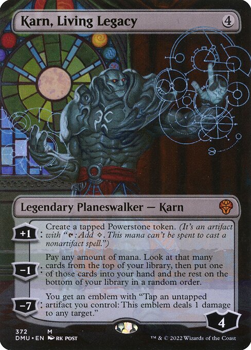 Karn, Living Legacy - Dominaria United #372 (Near Mint)