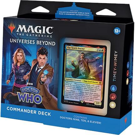 Magic: The Gathering Universes Beyond Doctor Who Commander Deck — Timey-Wimey