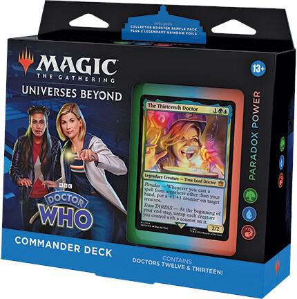 Magic: The Gathering Universes Beyond Doctor Who Commander Deck — Paradox Power