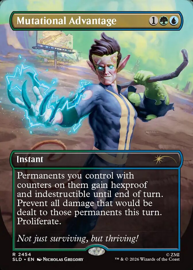 Mutational Advantage - Secret Lair Drop #2454 (Lightly Played)