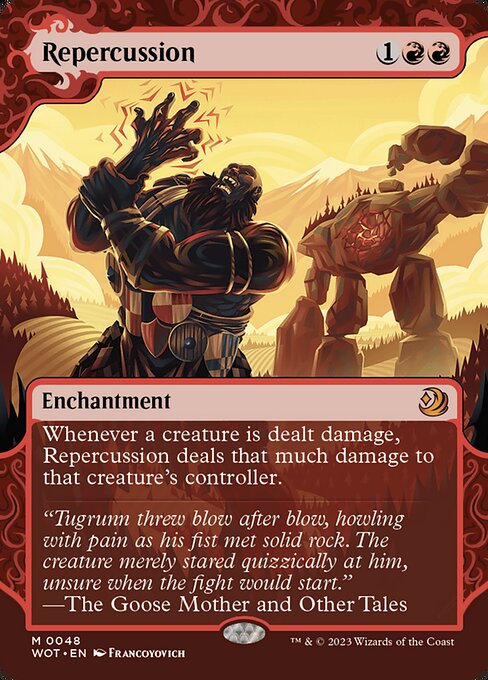 Repercussion - Wilds of Eldraine: Enchanting Tales #48 (Near Mint)
