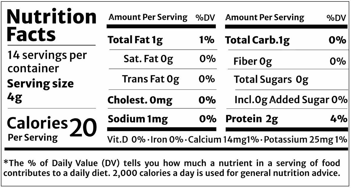 Tofu - 2 oz bag