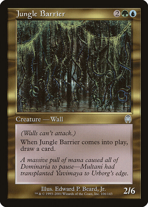 Jungle Barrier - Apocalypse #106 (Near Mint)