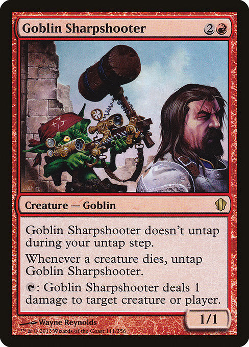 Goblin Sharpshooter - Commander 2013 #111 (Lightly Played)