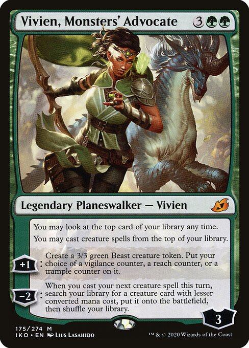 Vivien, Monsters' Advocate - Ikoria: Lair of Behemoths #175 (Near Mint)