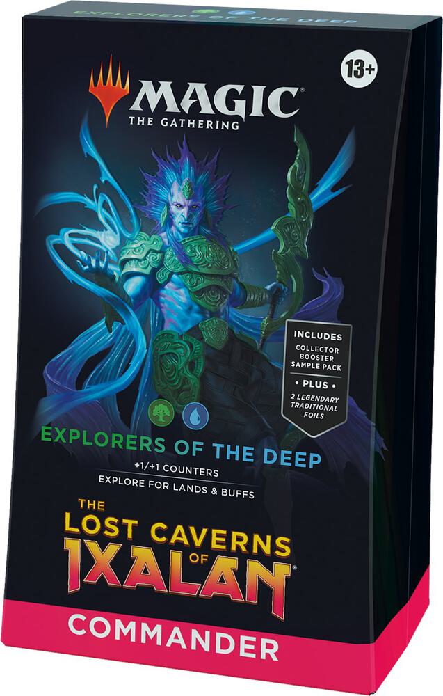 Magic: The Gathering The Lost Caverns of Ixalan Commander Deck — Explorers of the Deep