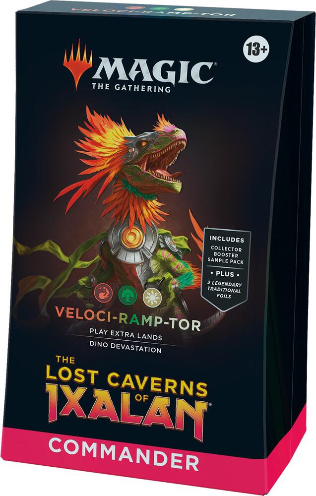 Magic: The Gathering The Lost Caverns of Ixalan Commander Deck — Veloci-Ramp-Tor