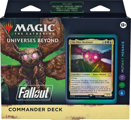 Magic: The Gathering Universes Beyond Fallout Commander Deck — Mutant Menace