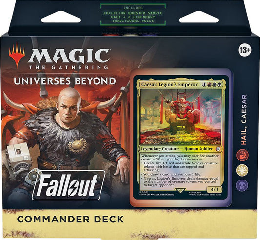Magic: The Gathering Universes Beyond Fallout Commander Deck — Hail Caesar