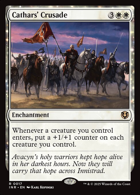 Cathars' Crusade - Innistrad Remastered #17 (Near Mint)