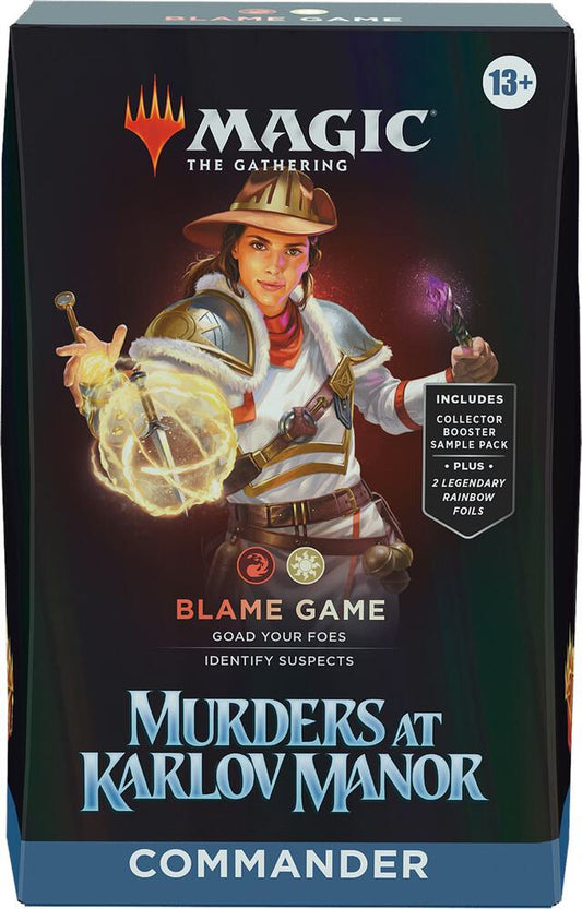 Magic: The Gathering Murders at Karlov Manor Commander Deck — Blame Game