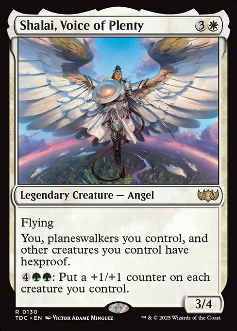 Shalai, Voice of Plenty - Tarkir: Dragonstorm Commander #130 (Near Mint)