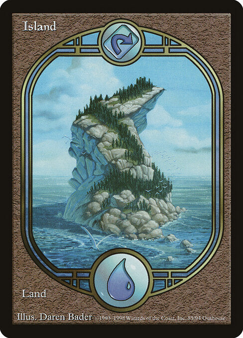Island - Unglued #85 (Near Mint)