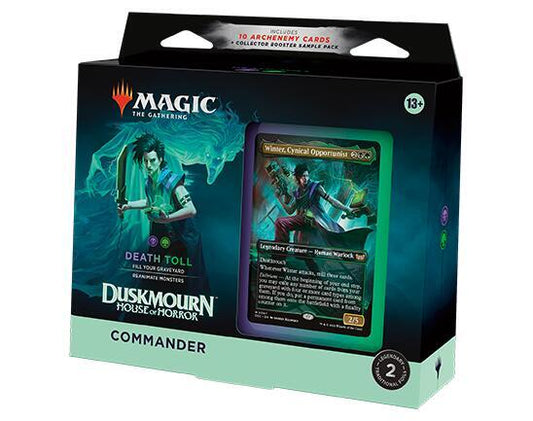 Magic: The Gathering Duskmourn House of Horror Commander Deck — Death Toll