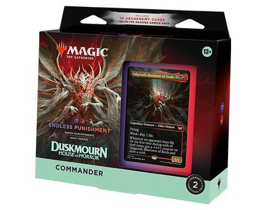 Magic: The Gathering Duskmourn House of Horror Commander Deck — Endless Punishment