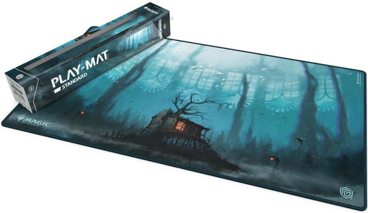 Magic: The Gathering Duskmourn TCG Playmat — Lakeside Shack