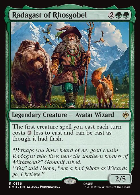 Radagast of Rhosgobel - The Hobbit #136 (Near Mint)