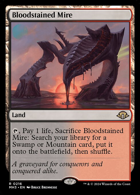 Bloodstained Mire - Modern Horizons 3 #216 (Near Mint)