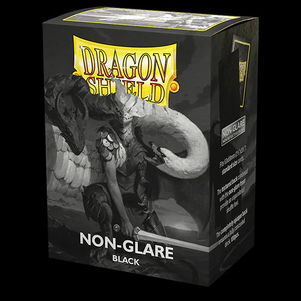 Dragon Shield Standard Non-Glare Black Card Sleeves (100ct)
