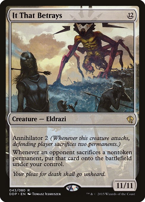 It That Betrays - Duel Decks: Zendikar vs. Eldrazi #43 (Lightly Played)