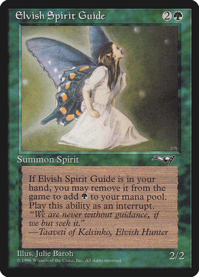 Elvish Spirit Guide - Alliances #89 (Moderately Played)