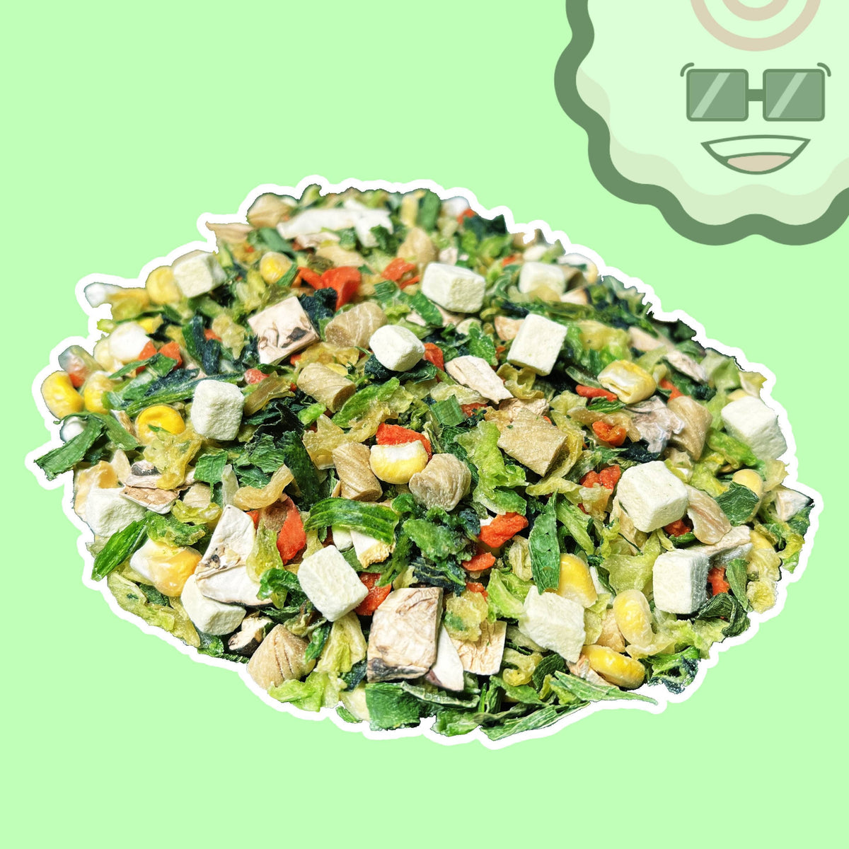 Veggie Dried Toppings Mix - 14 oz bag