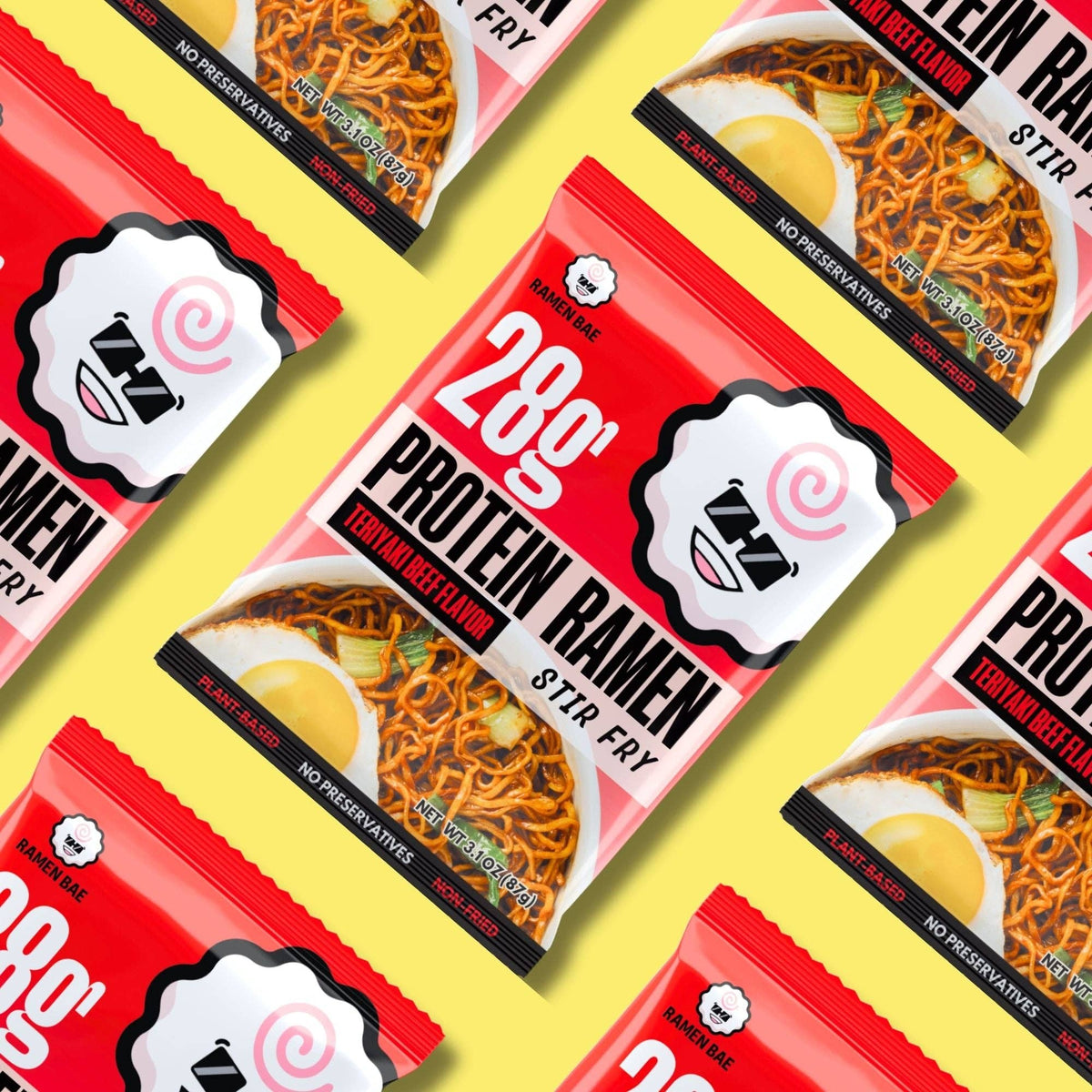 Teriyaki Beef Stir Fry Protein Ramen - Case of 6