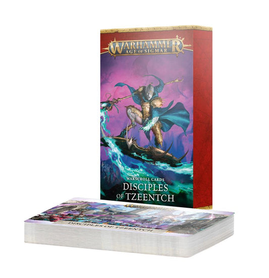 Warhammer Age of Sigmar Disciples of Tzeentch Warscroll Cards