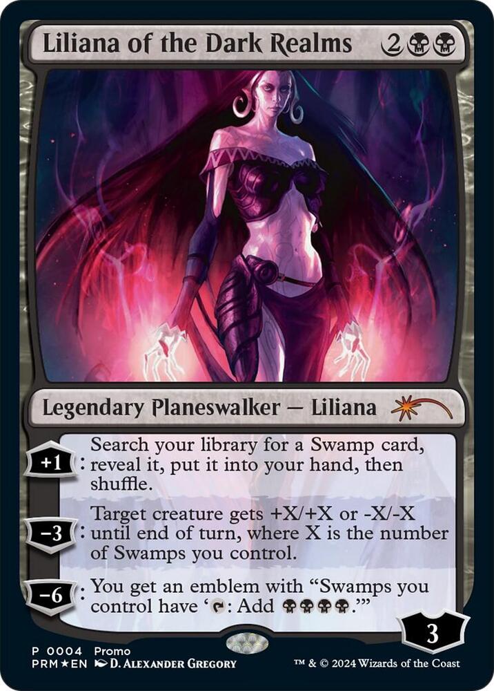 Liliana of the Dark Realms - Media Promos #4 (Lightly Played Foil)