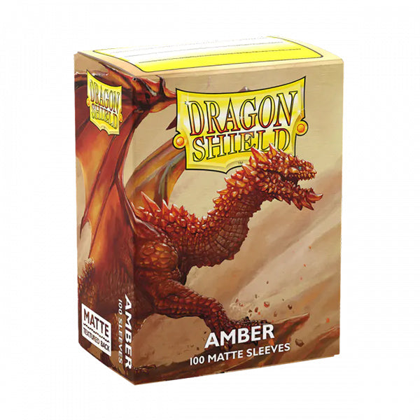 Dragon Shield 100Ct Box Matte Amber