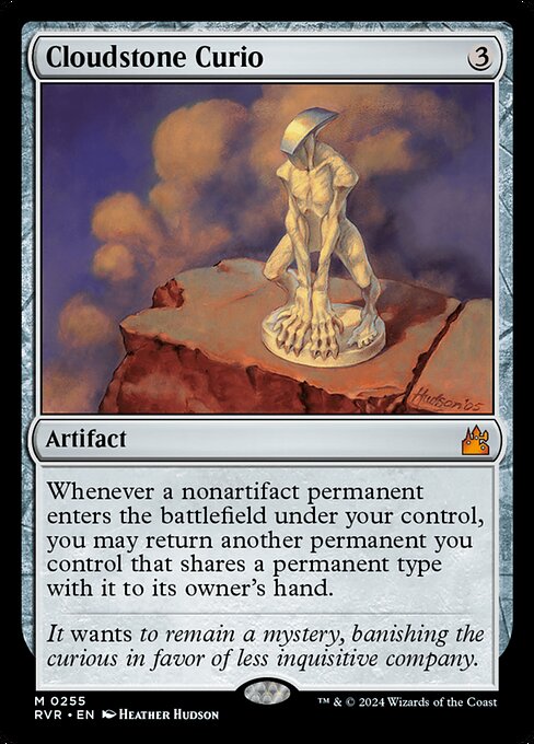 Cloudstone Curio - Ravnica Remastered #255 (Lightly Played)