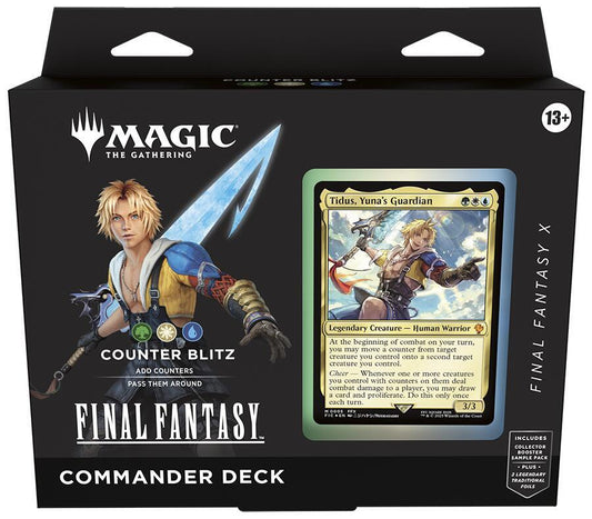 Magic: The Gathering Final Fantasy Commander Deck — Counter Blitz