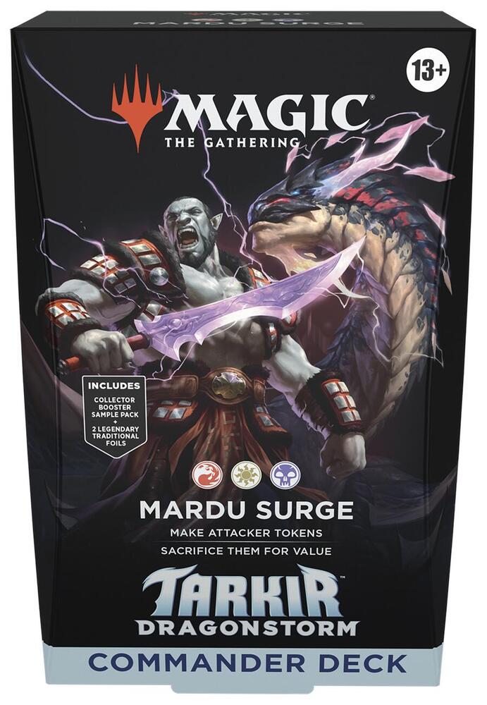 Magic: The Gathering Tarkir Dragonstorm Commander Deck — Mardu Surge