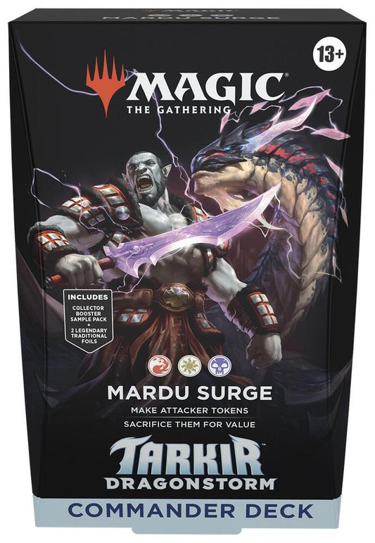Magic: The Gathering Tarkir Dragonstorm Commander Deck — Mardu Surge