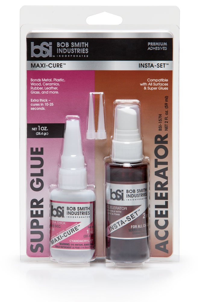 BSI Maxi-Cure Super Glue & Insta-Set Accelerator Combo Pack