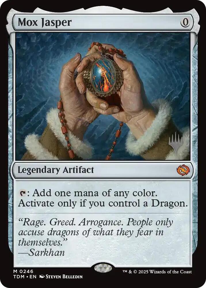 Mox Jasper - Promo Pack: Tarkir: Dragonstorm #246 (Lightly Played)
