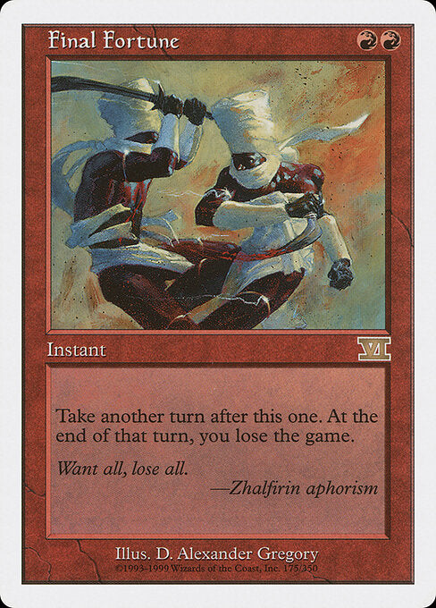 Final Fortune - Classic Sixth Edition #175 (Near Mint)