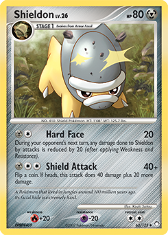 Shieldon Normal - Mysterious Treasures #63 (Near Mint)