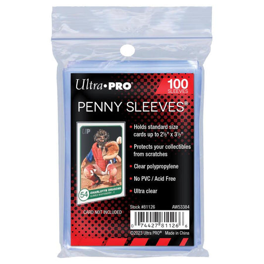 Ultra PRO Penny Soft Card Sleeves (100ct)
